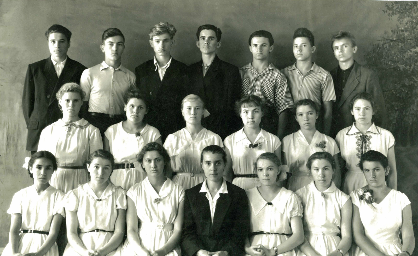 Выпуск 1959. Иркутск, школа №36. Фото Виктора Медведева