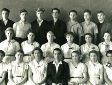 Выпуск 1959. Иркутск, школа №36. Фото Виктора Медведева