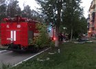 На месте пожара. Фото пресс-службы ГУ МЧС России по Иркутской области