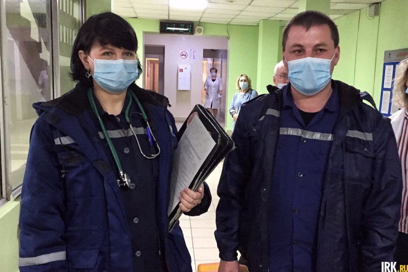 Сегодня на вызов едет врач Марина Винницкая и фельдшер Андрей Буланов
