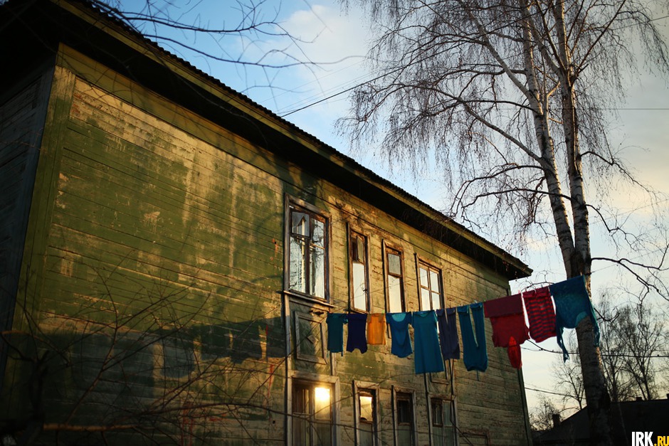 Март 2016 года. В одном из дворов Иркутска. Автор фото — Регина Ступурайте.