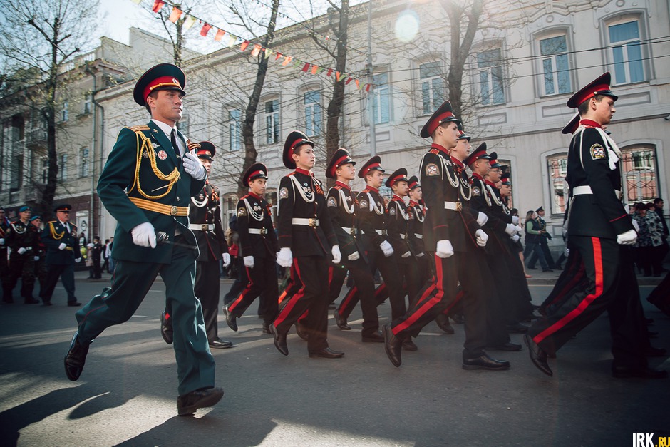 2015 год: Иркутск отметил 70-летие Победы в Великой Отечественной войне. Торжественное шествие прошло по центральным улицам города.
