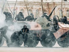 2016 год: на площади прошли показательные выступления силовых структур.
