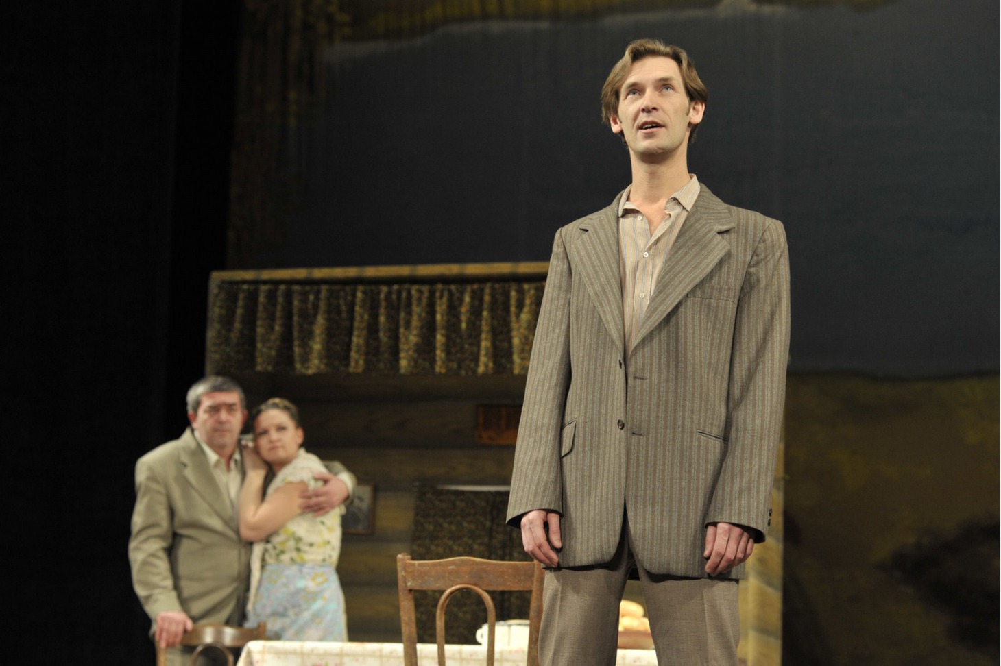 В роли Василия Юрьевича в спектакле «Характеры»