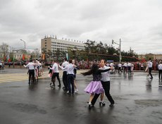 2019 год: впрочем, пасмурная погода не помешала празднику.