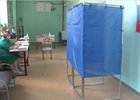 На участке для голосования. Фото пресс-службы администрации Иркутска