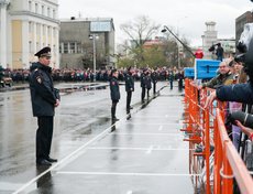 В 2019 году на День Победы было дождливо.
