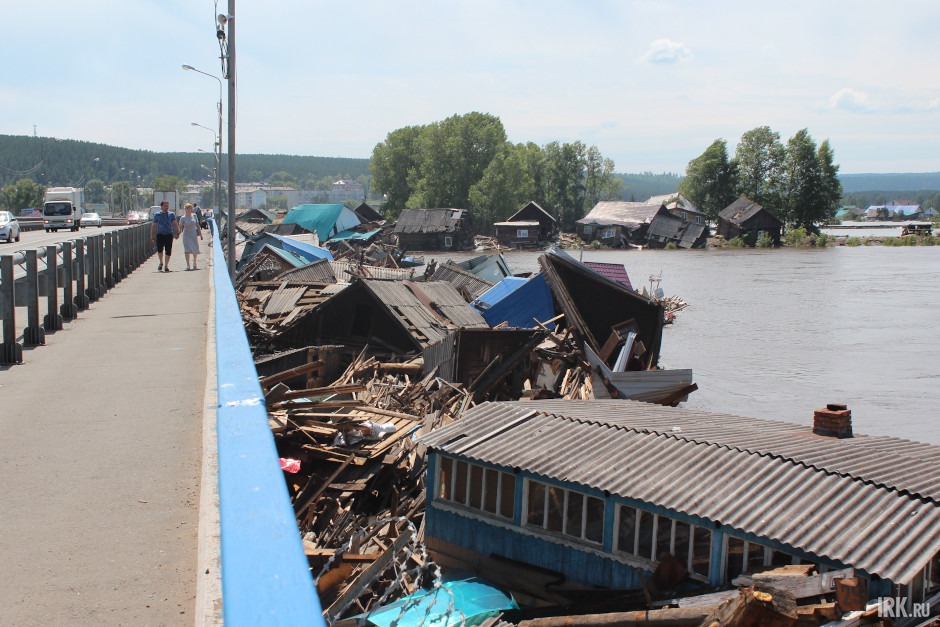 Наводнение 2019 года. Фото Дарьи Васильевой, IRK.ru
