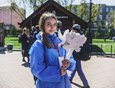 2018 год: 10 мая в Иркутске прошла акция «Голубь Победы».