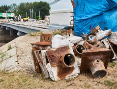 Со 2 июля ведется ремонт Ушаковского моста.
