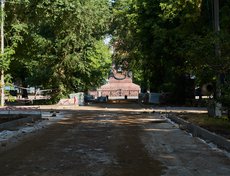Благоустройство пешеходной зоны от памятника Александру Третьему до улицы Красного Восстания на бульваре Гагарина планируют завершить до 1 сентября.
