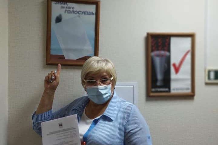 Лариса Егорова, изображение с личной страницы в «Фейсбуке»