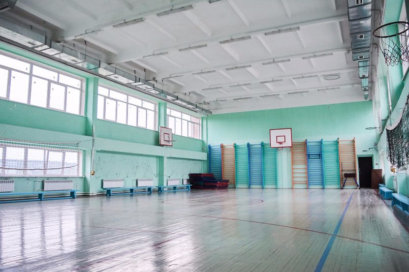 В школах Иркутского района отремонтировали спортзалы