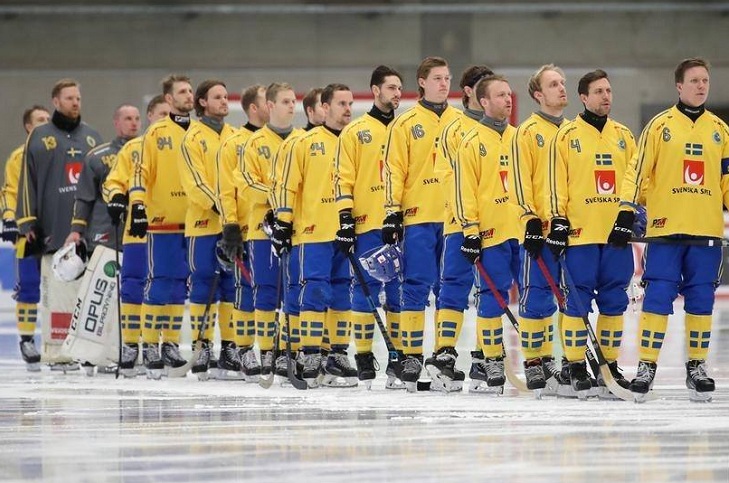 Команда Швеции. Фото с сайта facebook.com