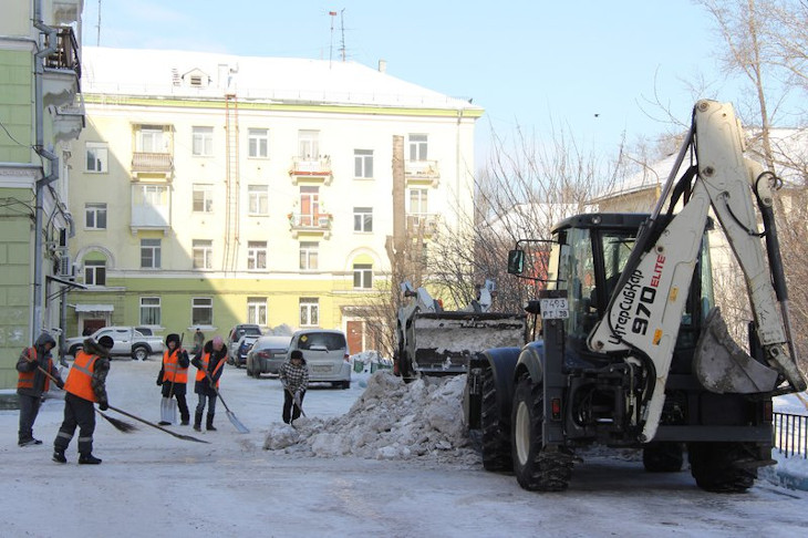 Снег иркутск фото