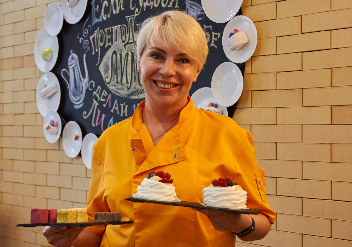 Шеф-кондитер Ирина Верешня