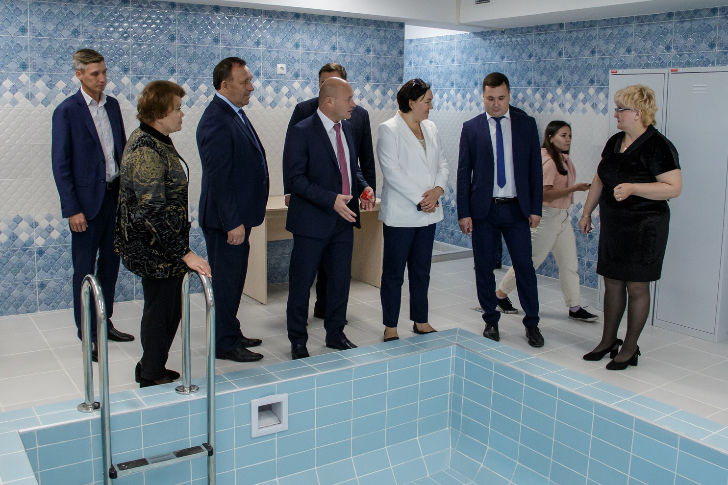 В учреждении оборудован также бассейн