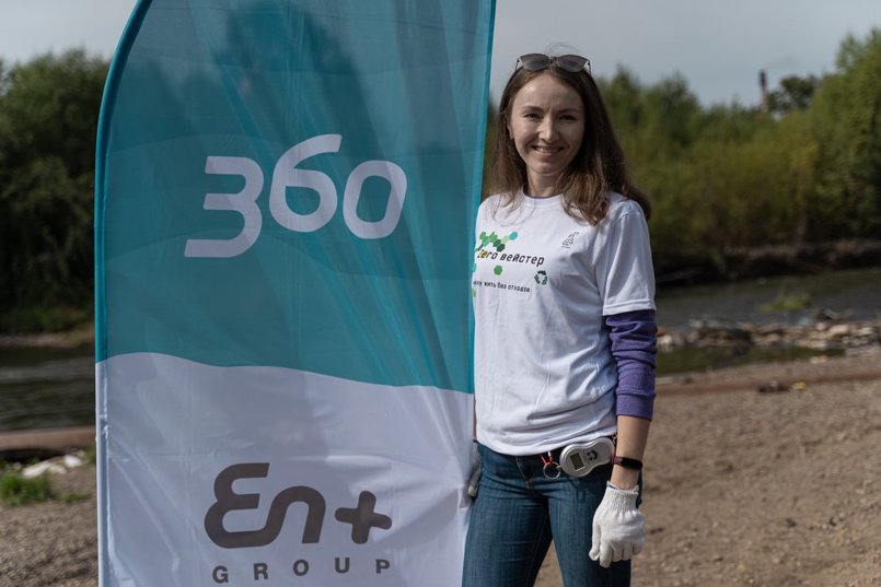 Екатерина Зырянова координировала раздельный сбор мусора