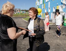 На открытии присутствовала заместитель председателя правительства Иркутской области Валентина Вобликова