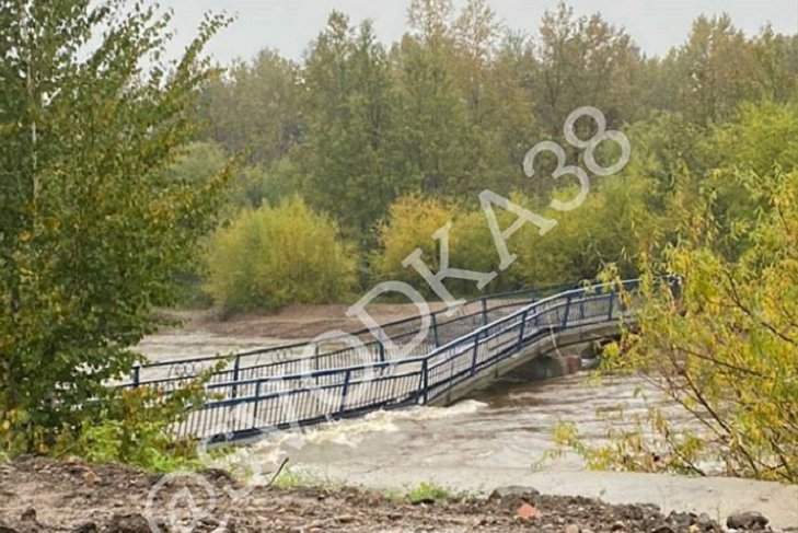 Мост на Ушаковке. Фото группы Svodka 38