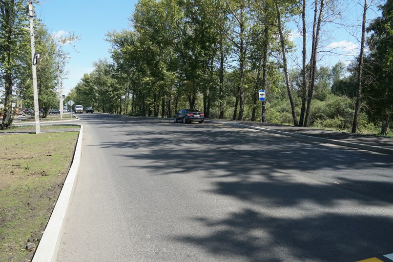 Восстановление дороги на улице Полярная в посёлке Кирова