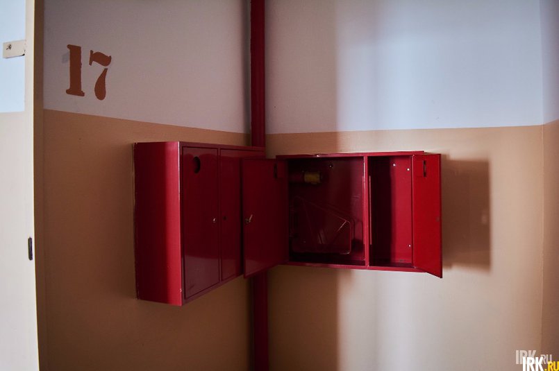 В подъездах на момент пожара не было пожарных рукавов