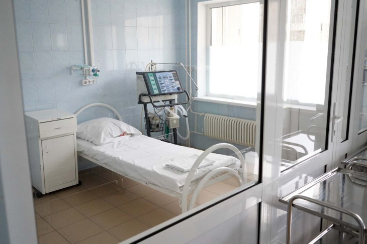 В больнице Шелехова. Фото пресс-службы правительства Иркутской области