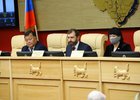 Заседание депутатского штаба при ЗС Иркутской области. Фото Ларисы Федоровой