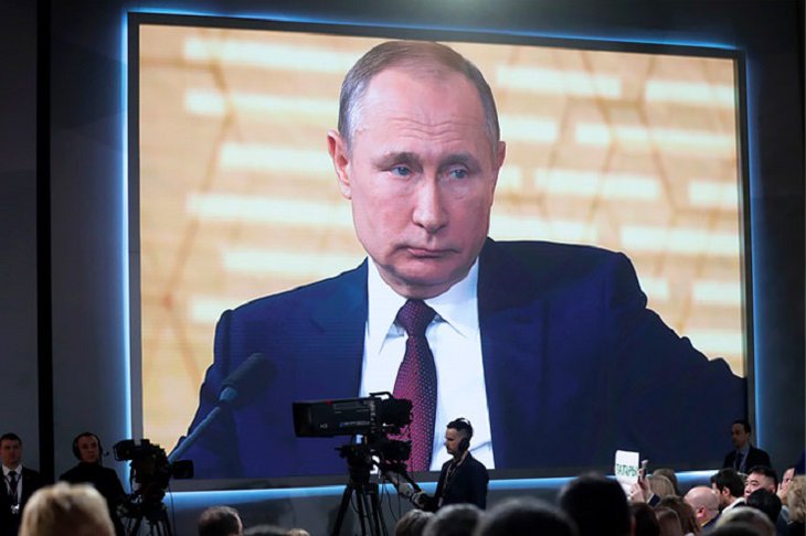 Владимир Путин. Фото Михаила Метцеля, ТАСС