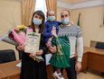 Семья Карбовских из Молодежного завоевали третье место в номинации «Молодая семья»
