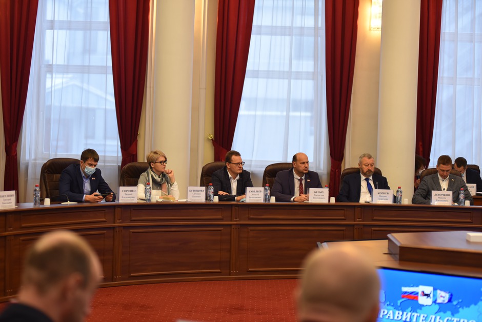 Заседание прошло в правительстве региона