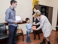 Победителей поздравила председатель комитета по социальной политике администрации Екатерина Михайлова