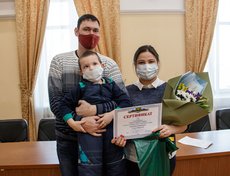 Семья Коретниковых из Смоленщины стали третьими в номинации «Молодая семья»