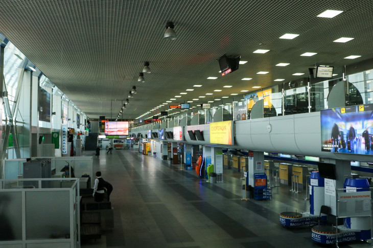 В иркутском аэропорту. Фото пресс-службы аэропорта