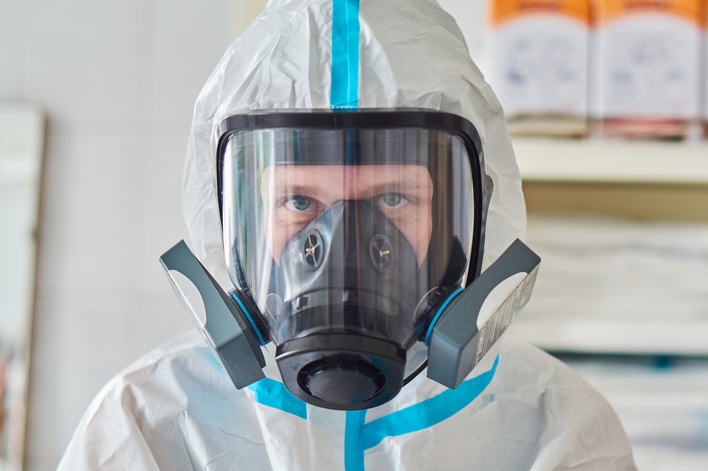 Врач инфекционного госпиталя, развернутого в городской клинической больнице №1