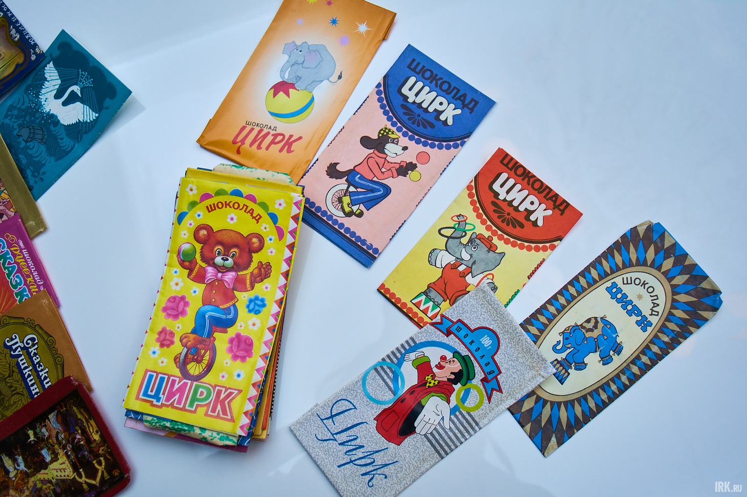 Популярны были и цирковые сюжеты