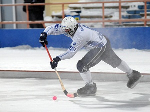 Хоккеист. Фото с сайта www.baikal-energy.ru Юрия Назырова