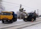 Уборка снега в Иркутске. Фото пресс-службы администрации Иркутска