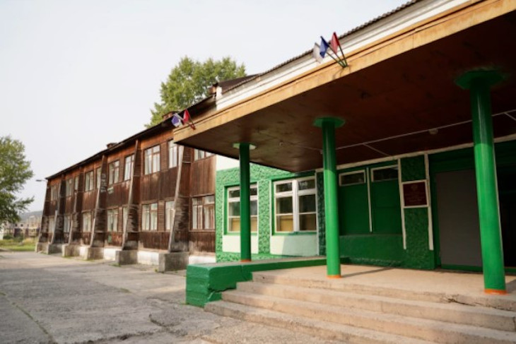 Школа №7 в Усть-Куте. Фото Антона Евсеева