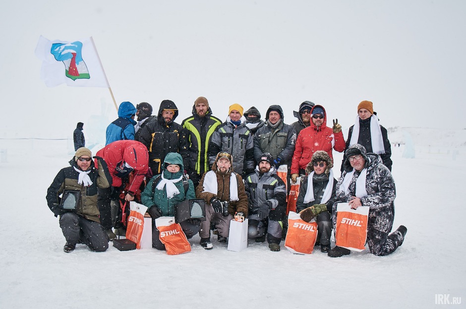 Участники фестиваля Olkhon Ice Fest-2021