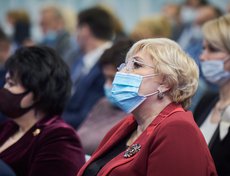 Лариса Егорова, заместитель председателя Законодательного Собрания Иркутской области