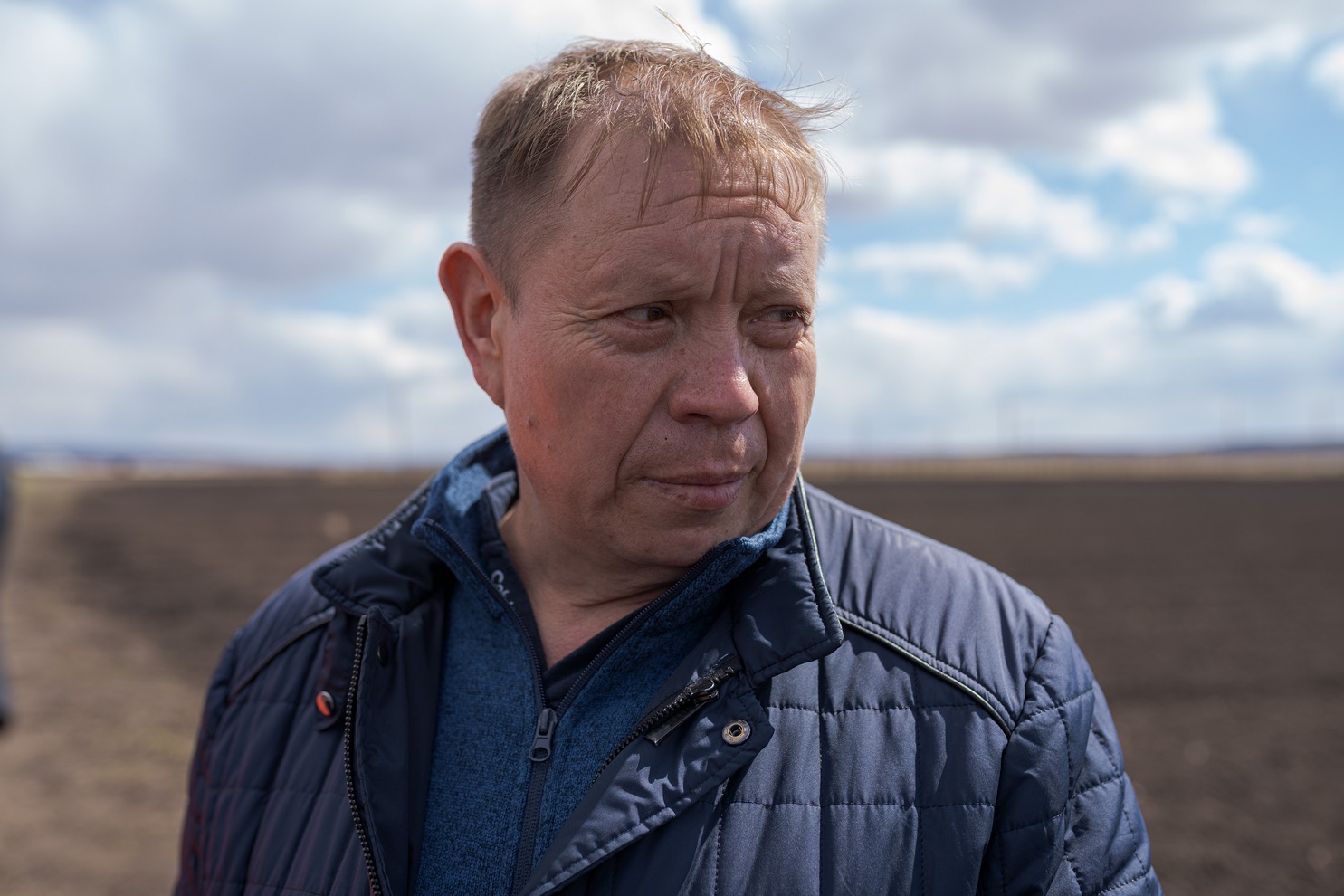 Руководитель КФХ Владимир Скорняков