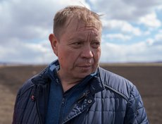 Руководитель КФХ Владимир Скорняков