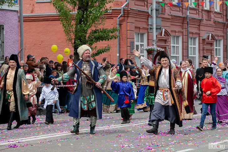 На карнавале в 2019 году. Фото Анастасии Влади, IRK.ru