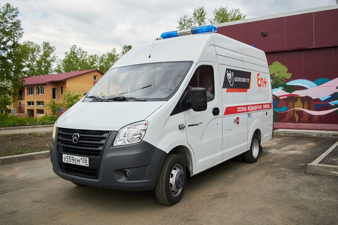 Автомобиль завода «ГАЗ» 2020 года выпуска поставила в больницу компания En+ Group.