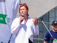 Олимпийская чемпионка по тхэквондо и спортивный психолог Наталья Иванова: «Самое главное, что сегодня надо сделать — это по-настоящему кайфануть от происходящего: от общения, от вот этого солнца, от праздника».