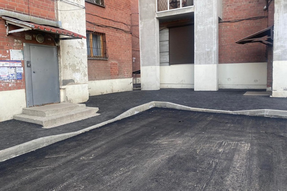 В этом году запланировано благоустройство дворов на Красногвардейской, 14 и Советской в районе домов №79 и №81