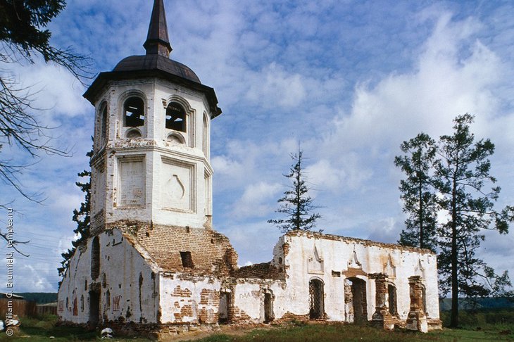 Церковь Сретения в Черемховском районе. Фото с сайта temples.ru
