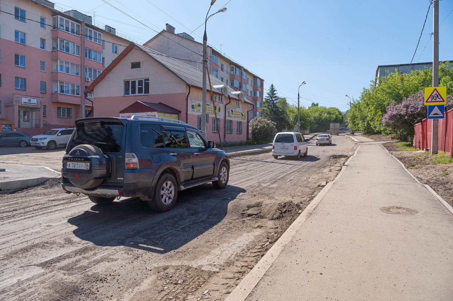 На Космическом проезде работы идут с опережением графика