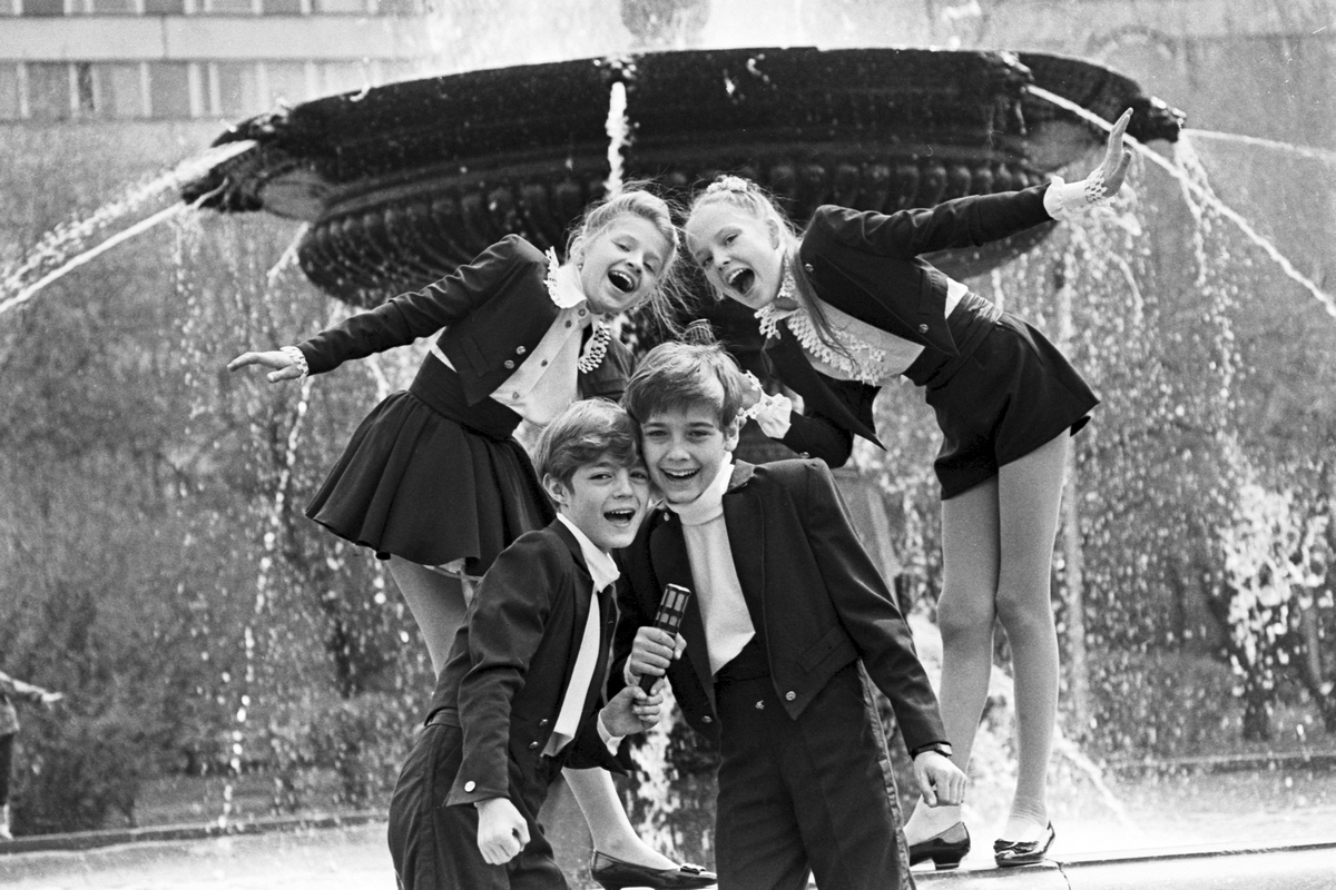 1993 год. Иркутский детский джазовый коллектив «Джаз бэби»